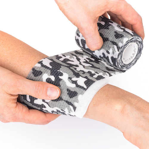 schmerzfreies Entfernen des Verbandes